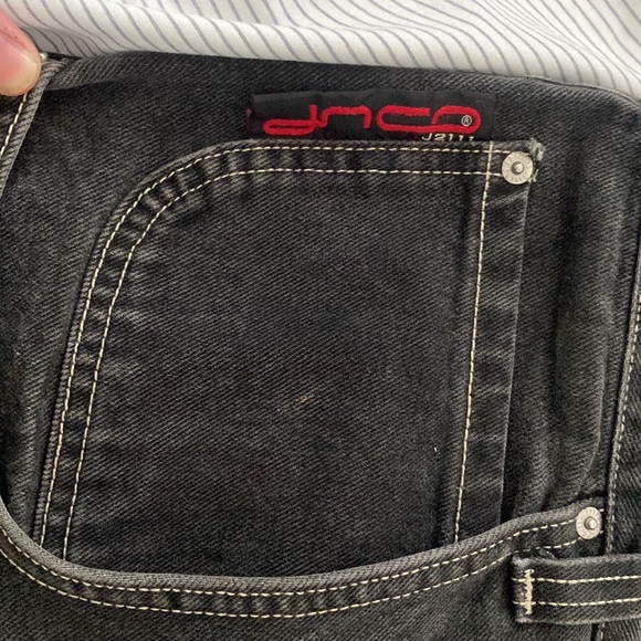 Black JNCO, Vintage. Not really found easily anywhere else. Size 33 - Picture 5 of 6